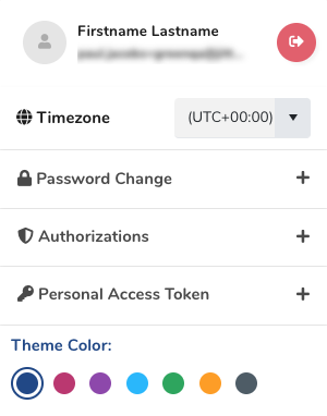 Personal Access Token section
