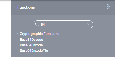 functions search