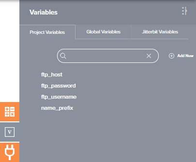 project variables