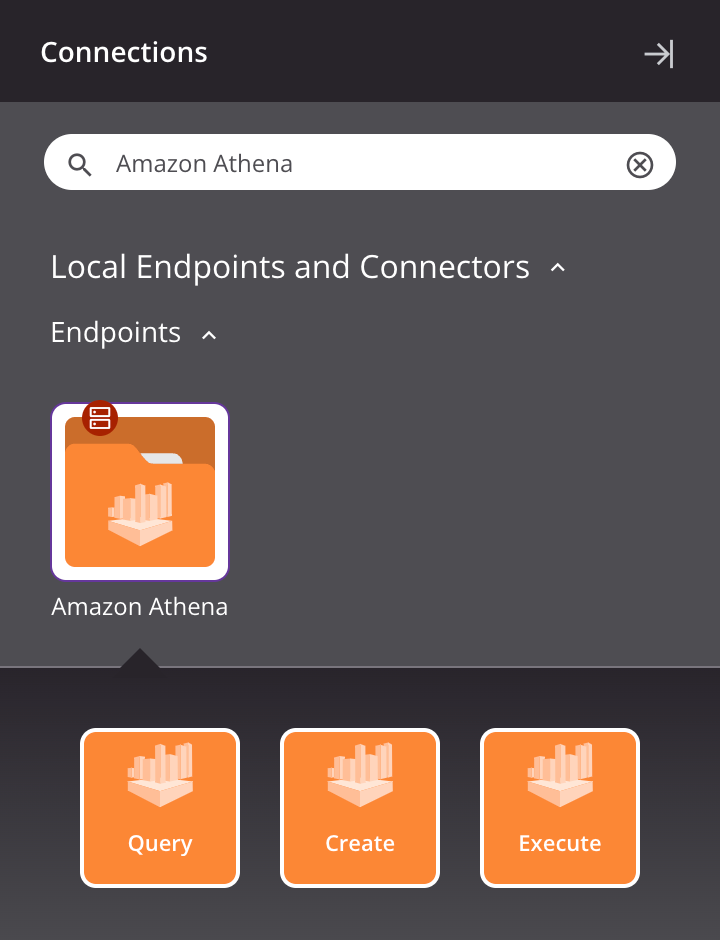 Amazon Athena activity types