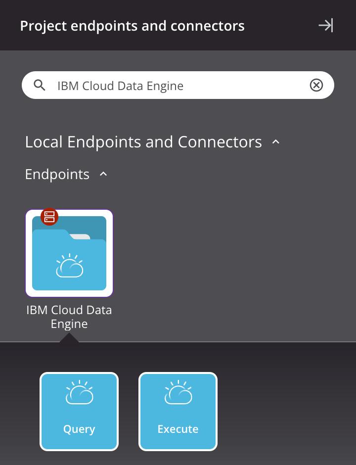 IBM Cloud Data Engine activity types