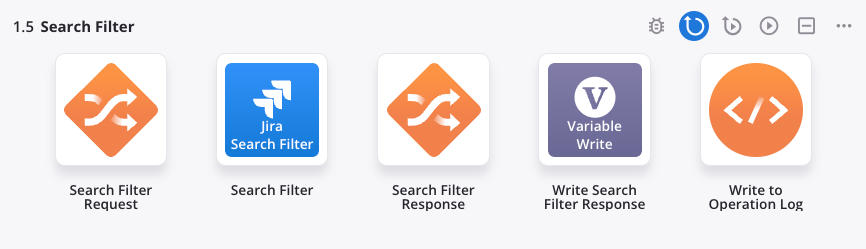 Jira Search Filter operation