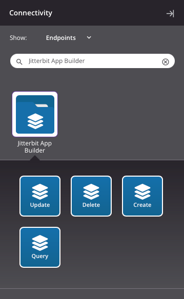 Jitterbit App Builder activity types