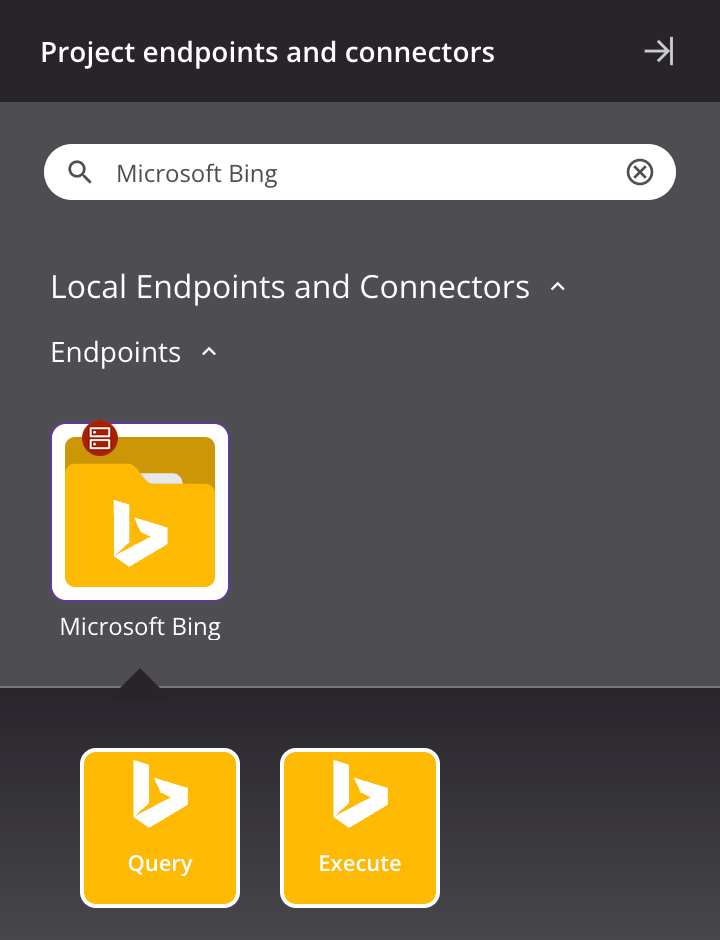 Microsoft Bing activity types