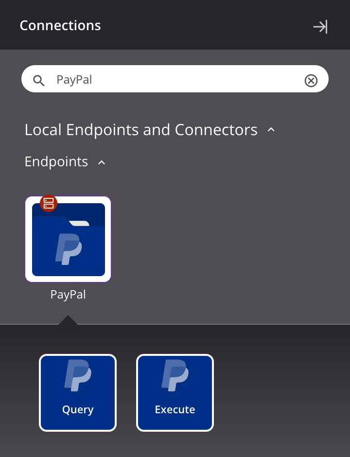 PayPal activity types