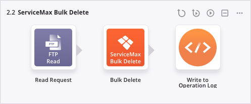 servicemax bulk delete activity operation 1