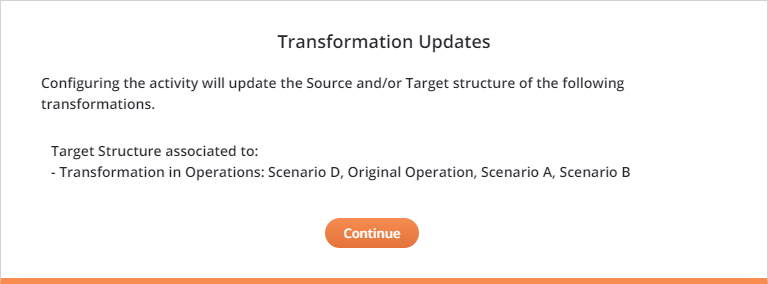 transformation updates scenario c