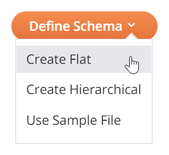 define schema create flat