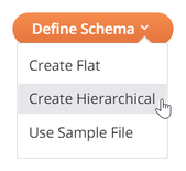 define schema create hierarchical