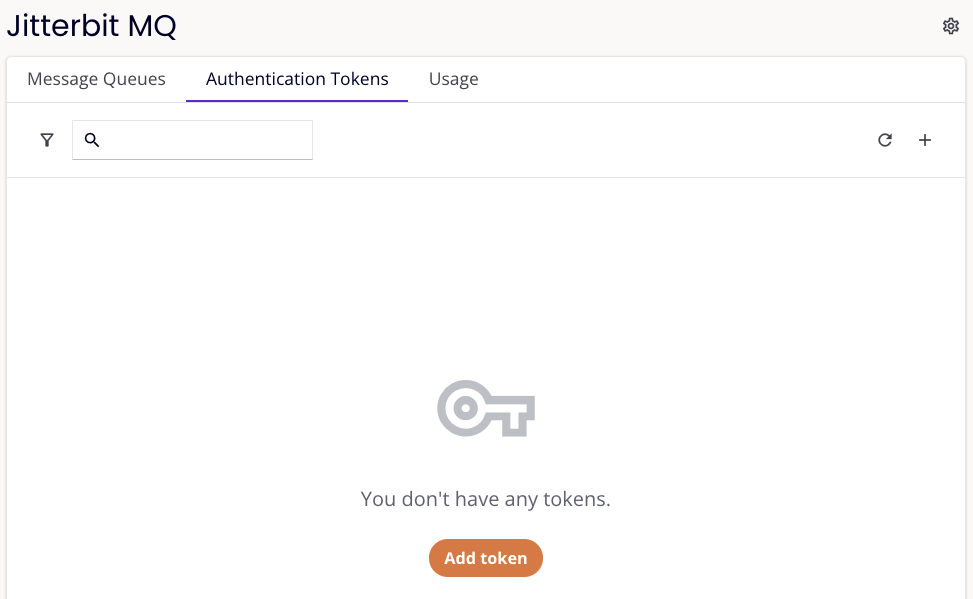 Authentication Tokens Add Token